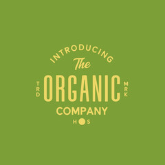 Vintage Badge Logo Design - Vector Stamp, old classic style illustration for apparel brand, restaurant, bistro, barber shop