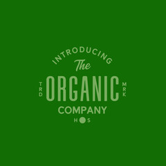 Vintage Badge Logo Design - Vector Stamp, old classic style illustration for apparel brand, restaurant, bistro, barber shop