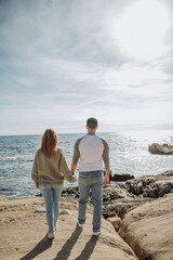 parejas, detalles, manos, reloj, pendientes, amor, pareja, cariño