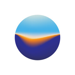 Liquid blob logo design, liquid shapes color gradient blobs or splashes - Fluid gradient shape gradient elements for minimal banner, logo