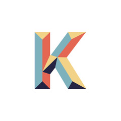 Letter K Logo Lettermark K Monogram - Typeface Type Emblem Character Trademark
