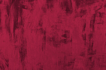Metal background in viva magenta color, which is the color of the year 2023. - obrazy, fototapety, plakaty