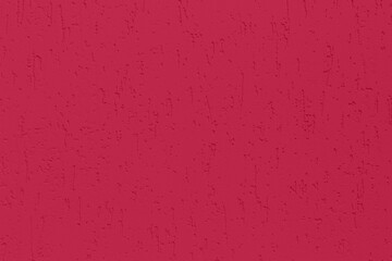 Concrete background in viva magenta color, which is the color of the year 2023.