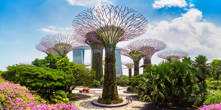 Gardens by the Bay in Singapore