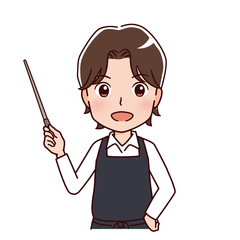 働く人々　職業のイラスト