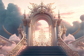 Photo sur Plexiglas Lieu de culte temple of heaven city, gates of heaven