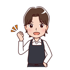 働く人々　職業のイラスト