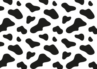 Fototapeta na wymiar image vectorielle d'un motif de vache