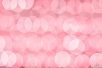Viva Magenta lights bokeh background, Chrismas lights bokeh. Viva Magenta abstract background. . High quality photo