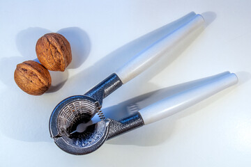 Two Walnuts and a Nutcracker