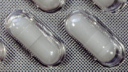 A Blister Pack of Tablets