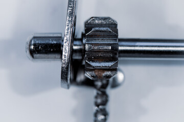 Close up of the gear wheel of an Ice Cream Scoop