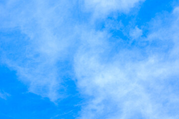 blue sky with white clouds