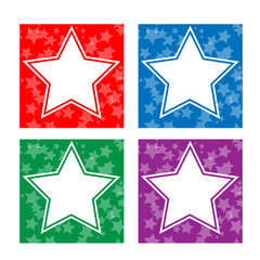 starburst graphic burst red blue green purple for design or social media