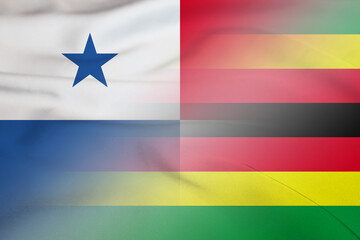 Panama and Zimbabwe official flag transborder relations ZWE PAN