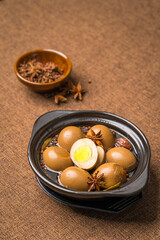 Special Chinese Food Snack Braised Egg