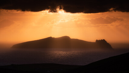 Eternal Sleep - A giant made of Rocks lies down at the surface of the Ocean whatever the conditions, storms, hurricane, calm waters, sunny or rainy weather ... he sleeps, forever!