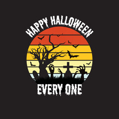 Halloween t shirt design 