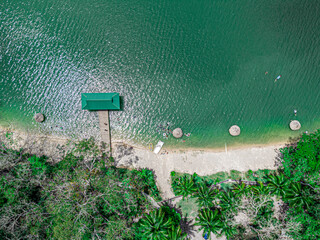 Rios de guatemala. Foto con Dron.