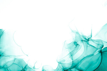 Marble ink abstract art from exquisite original painting for abstract background . Painting was...