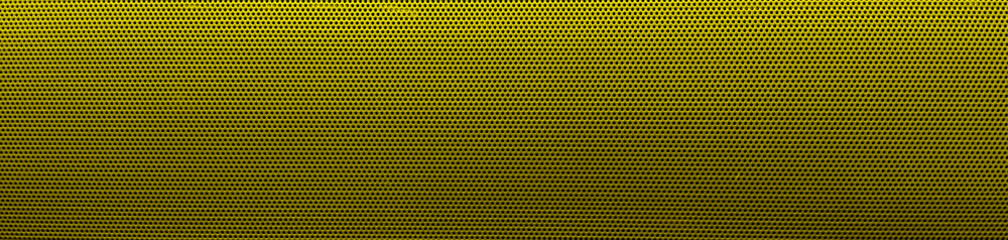 yellow Steel with black hole smoot grilles for the background,metal grid wicker texture