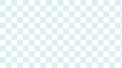 cute aesthetics soft pastel small blue checkerboard, gingham, plaid, checkered, tartan wallpaper illustration, perfect for banner, backdrop, postcard, background, wallpaper