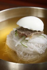 Mul Naengmyeon - Korean Cold Noodle Soup