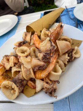 Frittura di calamari 