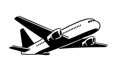 飛行機／航空機ベクターイラスト