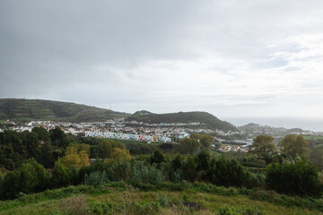Fototapeta na wymiar Beautiful view in Sao Miguel Island, Azores, Portugal