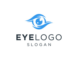 Logo about Eye on a white background. created using the CorelDraw application.