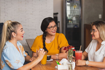 friends having dinner