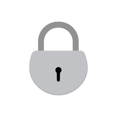 Safe secure lock icon - lock icon vector isolate don white background.