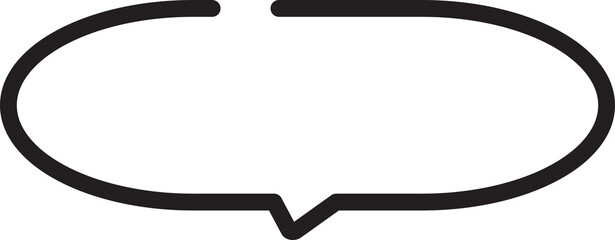 white icon text box, speech bubble decoration