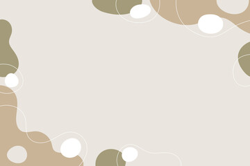 Flat abstract background, Hand drawn geometric shapes, Abstract pattern simple shape, Contemporary Art, vector illustration.