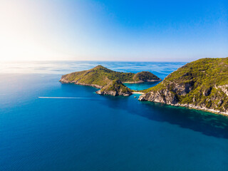 Porto Timoni beach Corfu summer