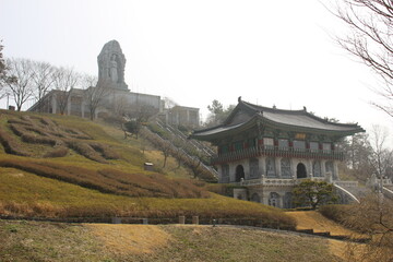 Fototapeta na wymiar Korea Temple