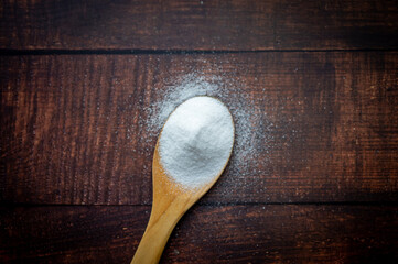 spoon of seasoning food background, ingredient, food background, salt, spoon of salt.