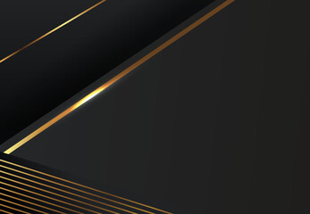 Abstract black luxury background vector Illustration