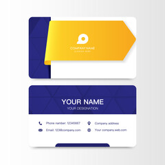 Business card for company simple.Luxury background vector Illustration