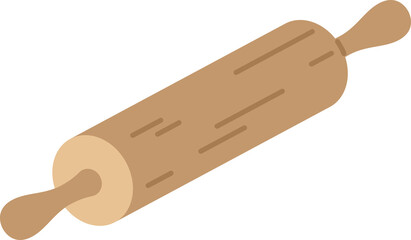 rolling pin cooking kitchen tools clipart