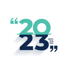 modern style 2023 new year eve festive background vector illustration