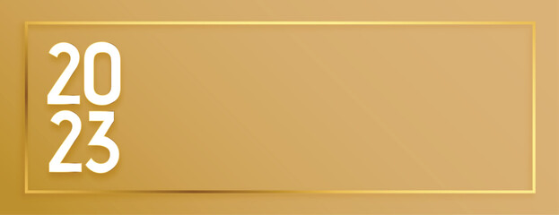 new year eve 2023 holiday banner with text space