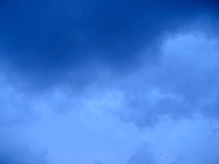 どんよりした曇りの空 2 冬の空