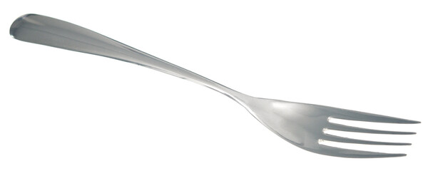 Fork on white