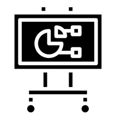 board presentation data office icon