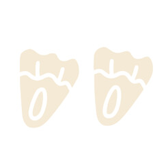 Travel Set flat Swimmer feet