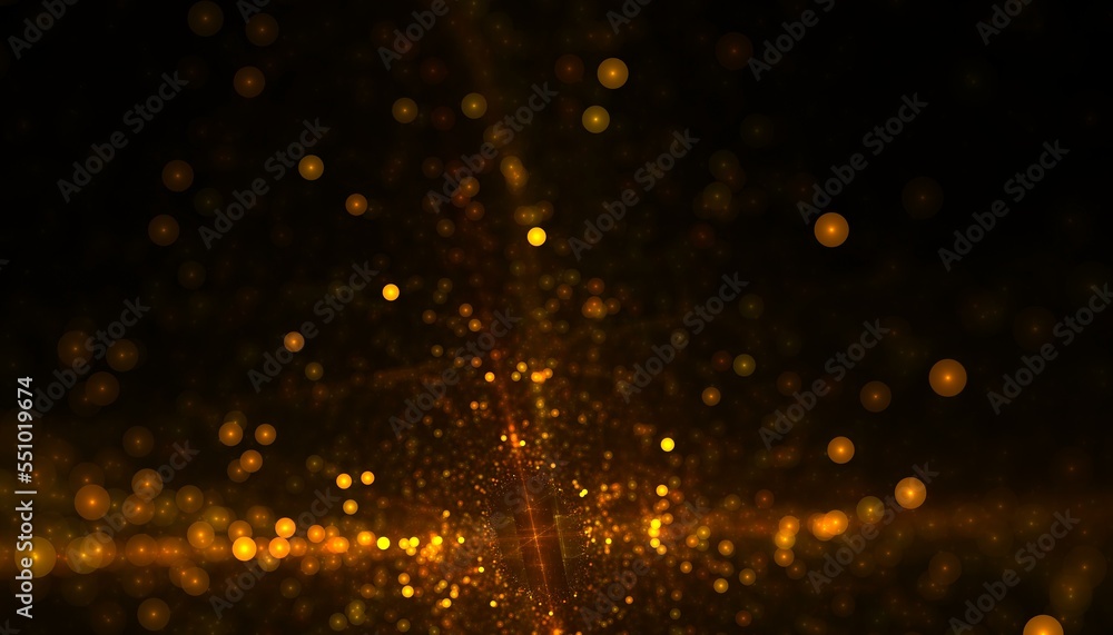 Canvas Prints glitter golden sparkle bursting bokeh effect background