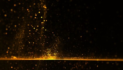 golden particle dust powder sparkle explosion background