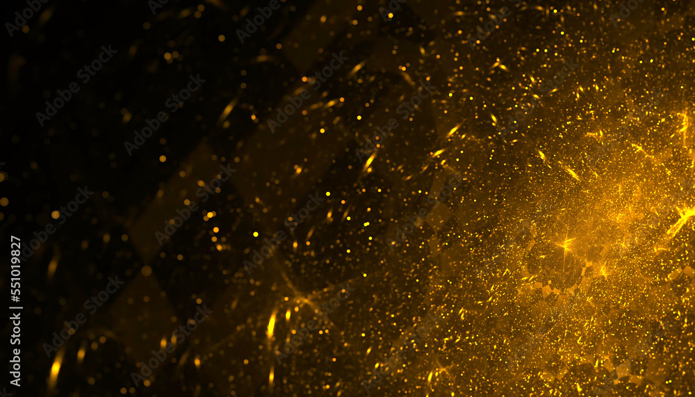 Canvas Prints glitter particle dust sparkles golden background